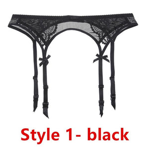 Sexy women lace Black/white/red brand garter temptation ultra-thin female silk stockings Suspender Belt Wedding garters belts