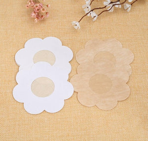 Wholesale Hot Sale 2Pcs/1Pair Silicone Nipple Cover Bra Pad Skin Adhesive Reusable Invisible Breast Petals For Party Dress